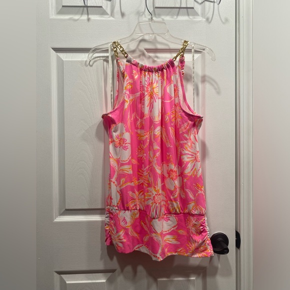 Lilly Pulitzer Tops - Lilly Pulitzer Pink high neck tank